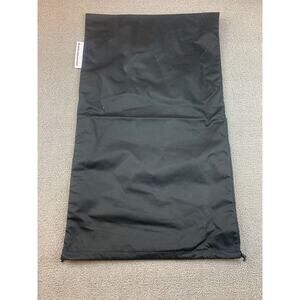 Alexander Wang Large Black Drawstring Dust Bag Storage Protective Travel